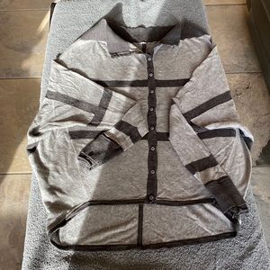 Lululemon After Class Cardigan - Soft Cotton - Size Small